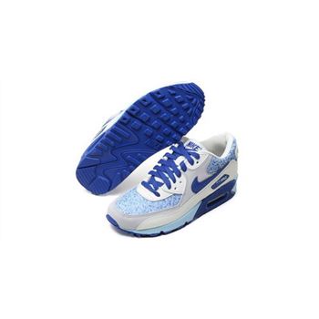 Nike Air Max 90 Womens Shoes White Blue Best Price